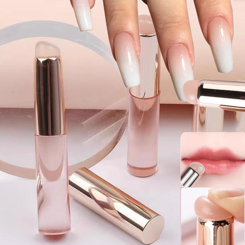 1 pincel de silicona rosa para - Nail Art Ombre Pink reseña y precio