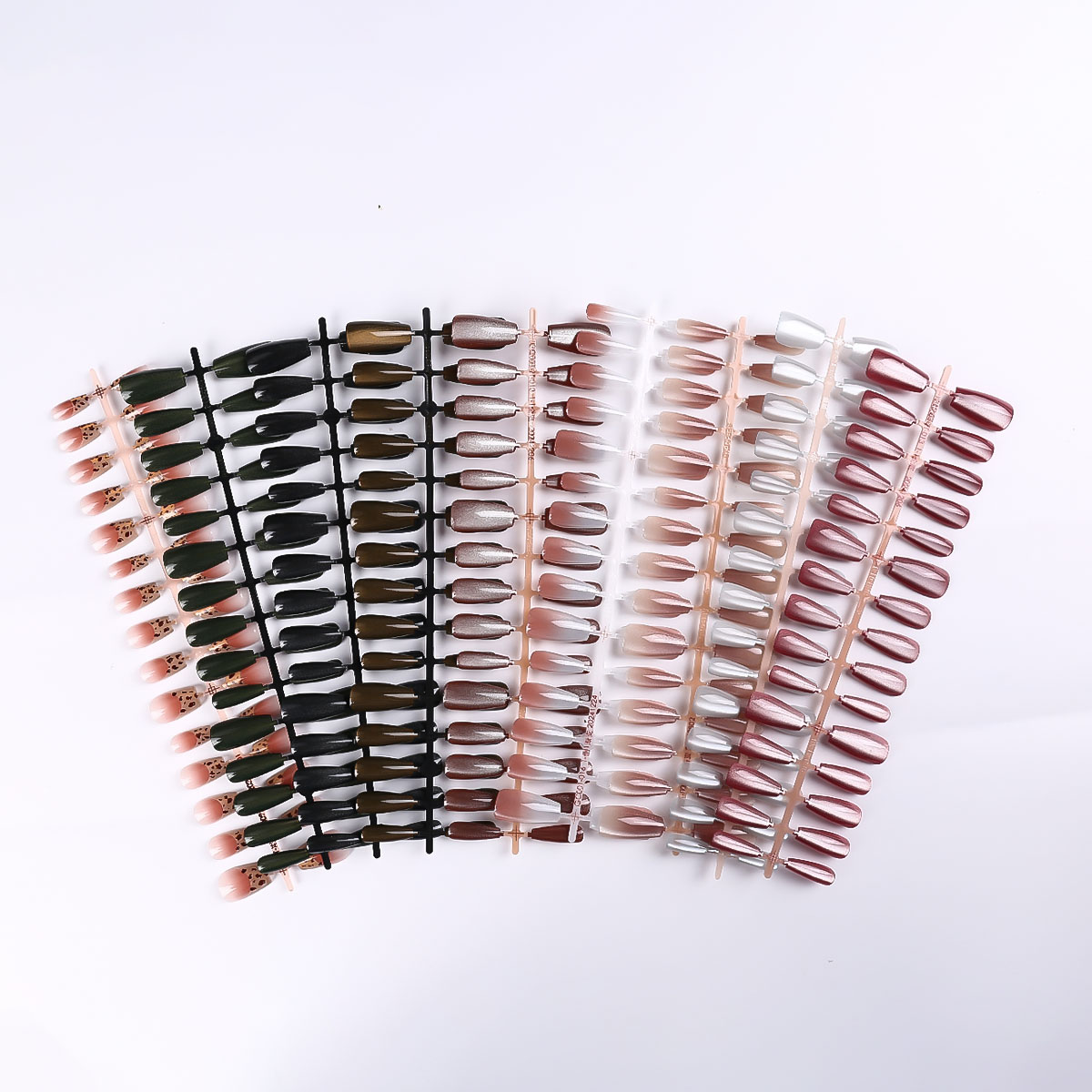 30 Uds. De uñas postizas ovala - Nail Art Ombre Pink reseña y precio